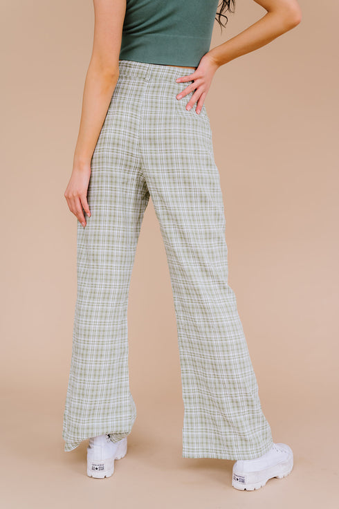 On The Groove Plaid Trouser *RESTOCKED*